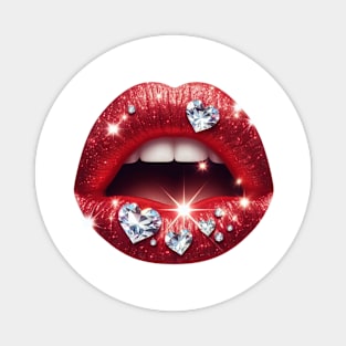 Valentines Lips Magnet